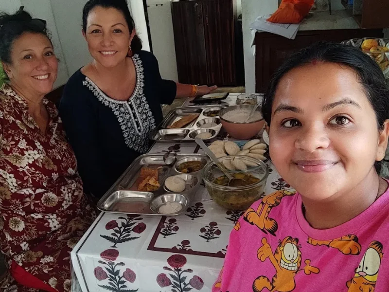 Nandini - chef and founder of Rishikesh Cooking